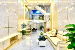 Nhà full nội thất phạm văn chiêu 6tỷ5 62m2 5 tầng 4x 15.5m gò vấp xe hơi đỗ cửa