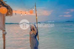 Đất cô tô giá rẻ,đối diện mặt biển tình yêu