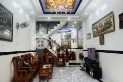 Bán nhà đường lô tư hxh 1 sẹc 54m2 4 tầng mới ở ngay giá 6tỷ tl