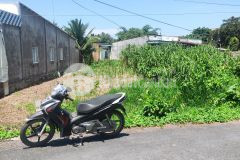 Bán nền 160m2 có 75,5m2 odt mặt tiền lộ nhựa 5,5m tại rạch cơ ba, ấp khánh hội, thị trấn ngã sáu,