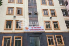 Cho thuê tòa văn phòng phố thái hà, 200m2 5 tầng, mt 10m, 175trtháng