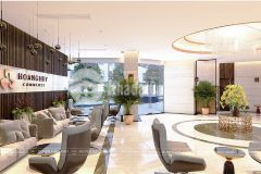 Bán căn hộ chung cư 57m2 hướng đông nam tại tòa hoàng huy commerce.