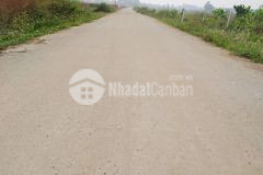 Bán đất mặt đường 100 m2 ở hòa lạc hà nội.