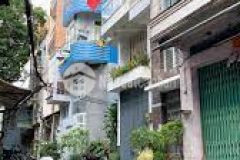 Nhà quận 10, 1 trệt 1 lầu, 2 phòng ngủ, sát mặt tiền đường.