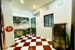 Minihouse mặt tiền giá 4,5tr tháng trang bị 2 máy lạnh, tủ lạnh, máy giặt, tủ, kệ,...