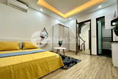 Nhà trần cung, 5 tầng, 9 căn hộ ccmn, cho thuê 550trnăm, chỉ 5.x tỷ