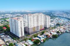 Shophouse vừa ở vừa kinh doanh mặt tiền phạm thế hiển quận 8 dt 151m2 gía chỉ 5,8 tỷ chưa vat