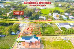 Đất nền sổ đỏ biển tuy phong bình thuận
