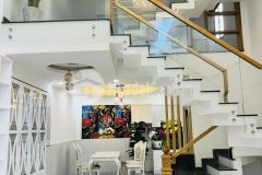 Nhà phố biệt lập ven sông mặt tiền đường hà huy giáp. gần ngã tư ga, quận 12 giá chỉ 4 tỷ 8