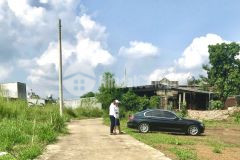 100m2 mặt tiền đường chính khu dân cư ql1a đất trảng bom