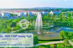 Bán nhà 3 tầng khu đô thị vsip quảng ngãi, ngay vòng xoay sơn tịnh