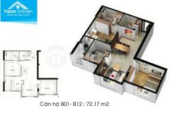 Đi định cư nên cần bán căn hộ 2pn chung cư topaz garden quận tân phú.