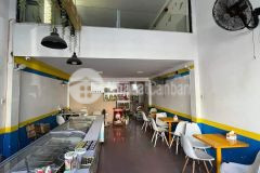 Cho thuê nhà mặt tiền 2 tầng 1 lửng đường núi thành