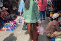 Nhà cấp 4 đầu chợ hàng còng phường 4 2 mặt tiền