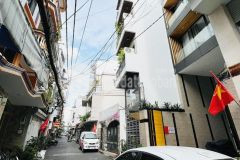 Gấp bán lê văn sỹ phú nhuận 47m2 hẻm 3gác thông 2 căn ra hẻm 6m kd chỉ 5.x tỷ tl.