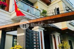 Định cư bán gấp biệt thự mặt tiền đường 672 phước long b thủ đức