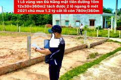 1 lô ngang 12 x 30 ven đà nẵng chỉ 780 triệu 2021 chủ mua 1.2 tỷ