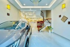 Nhà mới 4 tầng hxh đất dân cư hiện hữu không lộ giới ngang 5.5 nở hậu 70m2 gò vấp