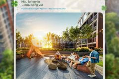 Căn hộ elysian màu lá hay là màu sống vui