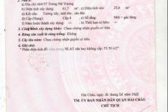 Bán nhà 2 tầng kiệt trưng nữ vương