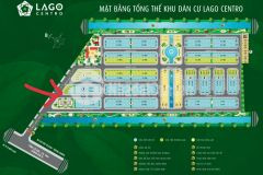 Cc bán lô góc kdc lago centro bến lức, đối diện tttm, shr công chứng ngay