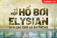 Cận cảnh tổ hợp hồ bơi đẳng cấp quốc tế tại elysian