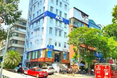 Sau mặt phố nhà huỳnh thúc kháng, dt 58m2, 6t, mặt tiền 5m, giá 16 tỷ