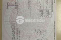 Cần bán lô đất mặt tiền nhựa sau lưng rạch