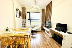 Cho thuê căn hộ mizuki 56m2 2pn, full nội thất gỗ, điện máy, xách vali vào ở. chỉ 9,5tr