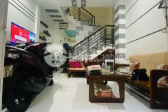 Nhà 3 tầng tân phú hxh 20m ra mặt tiền