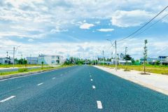 B.án nền 96,9m² đường số 5 lộ 2 chiều kdc đông phú, châu thành, hậu giang