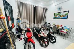 Bán nhà quận 6 nhà đẹp 2 mặt hẻm thoáng mát vuông vức trước sau