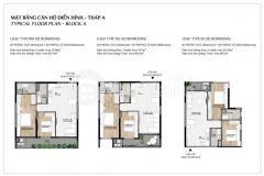 Chỉ với 100 triệu sở hữu ngay mẫu căn hộ cao cấp như bên dưới 2pn 2wc68m2 88m2