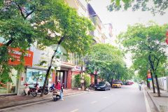 Bán nhà hoàng cầu. dt 54m2, 5t, mặt ngõ, ô tô, mt 4,1m, giá 12,6 tỷ