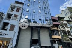 Cho thuê tòa nhà văn phong 9 tầng mặt phố thụy khuê dt 196m2 mt 12m. giá 250trth