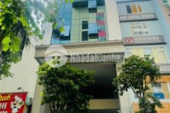 Cho thuê toà nhà vp 9 tầng mặt phố dịch vọng hậu dt 130m2 mt 8m.giá 180trtháng.