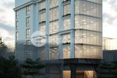 Bán tòa văn phòng 9 tầng mặt phố trung liệt lô góc dt 267m2. giá 130 tỷ