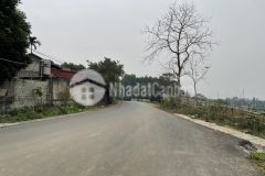 Cắt lỗ đất thổ cư hòa sơn, dt 4700m view thoáng, đường to