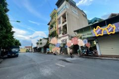 Kim quan thượng nhà 5 tầng lô góc mặt phố lớn 20m ô tô dừng đỗ vỉa hè rộng kinh doanh sầm uấ