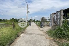 Bán nửa công đất thổ vườn mặt tiền đường ôtô tại tân thành, gò công đông, tiền giang giá chỉ 800tr