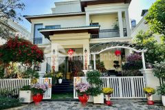 Biệt thự 2 lầu vườn lài q.12 ngang 15m 290m2 mái đúc phong cách châu âu tặng nt 25 tỷ.