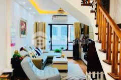 Nhà mới hoàng hoa thám nội thất cao cấp 40m x 5 tầng x 5,3 tỷ ngõ ba gác tránh sổ đẹp nở hậ