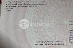 Hạn giá bán gấp lô đất nguyễn tất thành nha trang gần cầu an bình tân