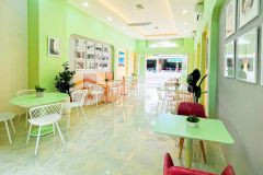 Cho thuê nhà nguyên căn 1 trệt 2 lầu mặt tiền đường