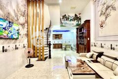 Hẻm xe hơi 6m nhà mới đẹp ngang 4.2m 4 lầu 4 pn gò vấp 55m2 giá hơn 6 tỷ.