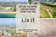 Ban lô đât trong khu đô thi nam phu yên gân ubnd gia 1.79 ty.