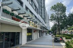 Chung cư celadon city cho thuê tầng trệt dt 150m2, 5 phòng giá 25tr