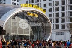 Cho thuê nhà đối diện times city minh khai, dt 60m x 5 tầng, mt 4m, giá 35 triệu