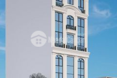 Cho thuê tòa vp xây mới mp hà cầu quang trung hà đông dt120m2 mt8,6m