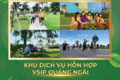 Được sống trong khu dịch vụ hỗn hợp vsip quảng ngãi. bạn sẽ nhận được...